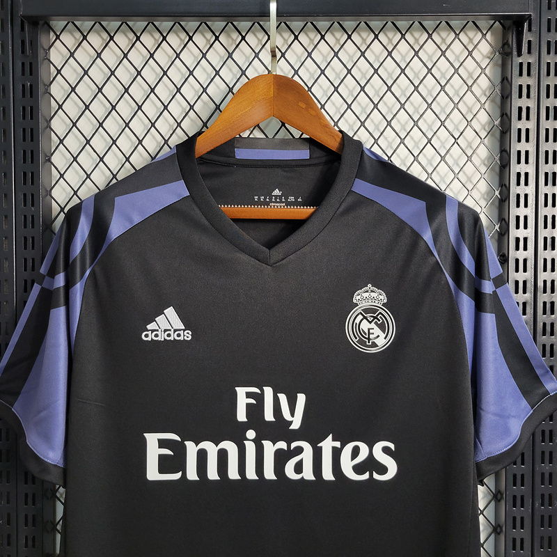 Retro 16-17 Real Madrid Second Away Game S-XXL