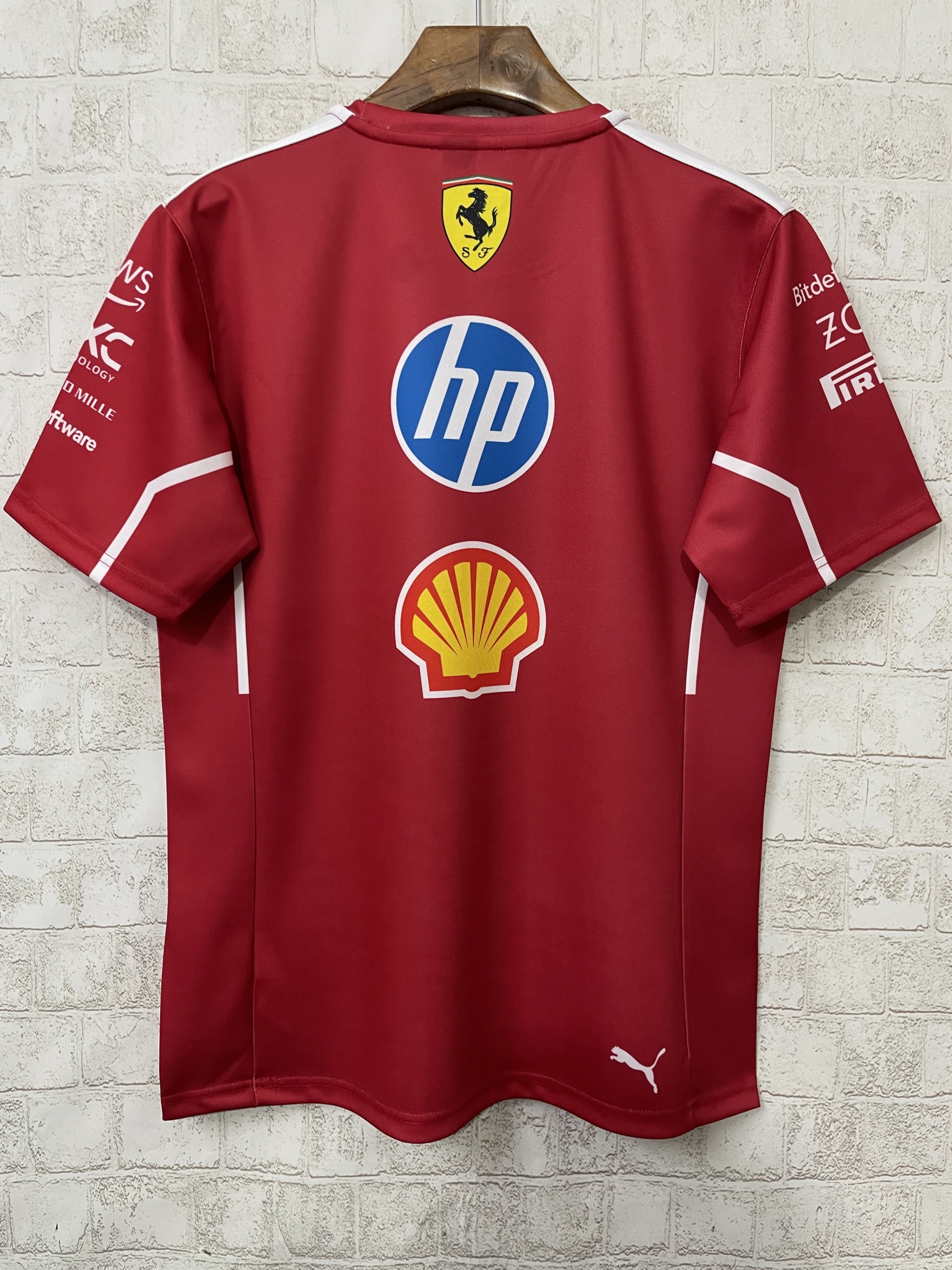 2025 Ferrari F1 Red jersey