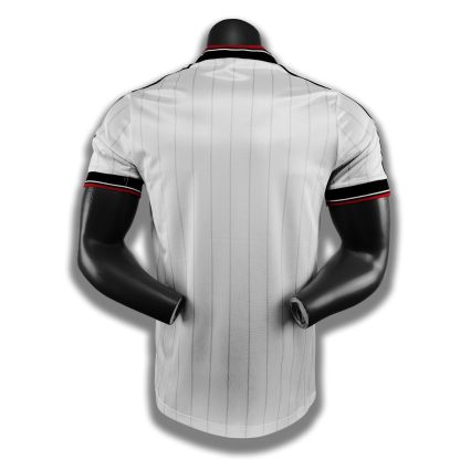Retro 1983  Manchester United Home Soccer Jersey white S-2XL
