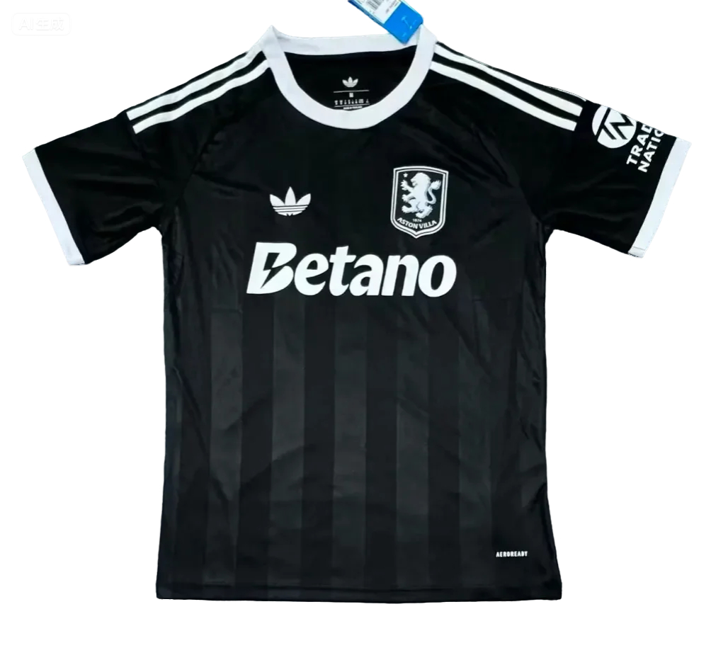 25/26 Aston Villa Goalkeeper black fan version S-4XL