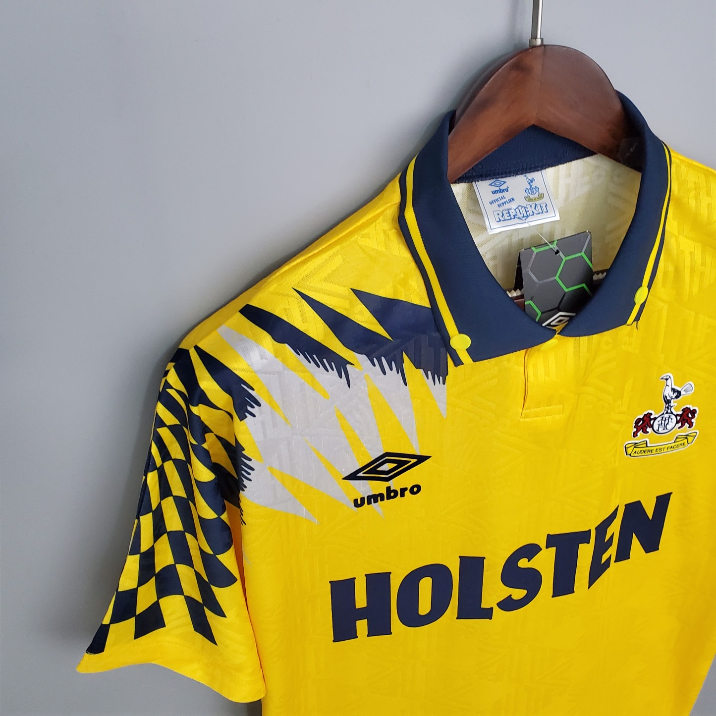 Retro Tottenham 92/94 Away Yellow S-XXL