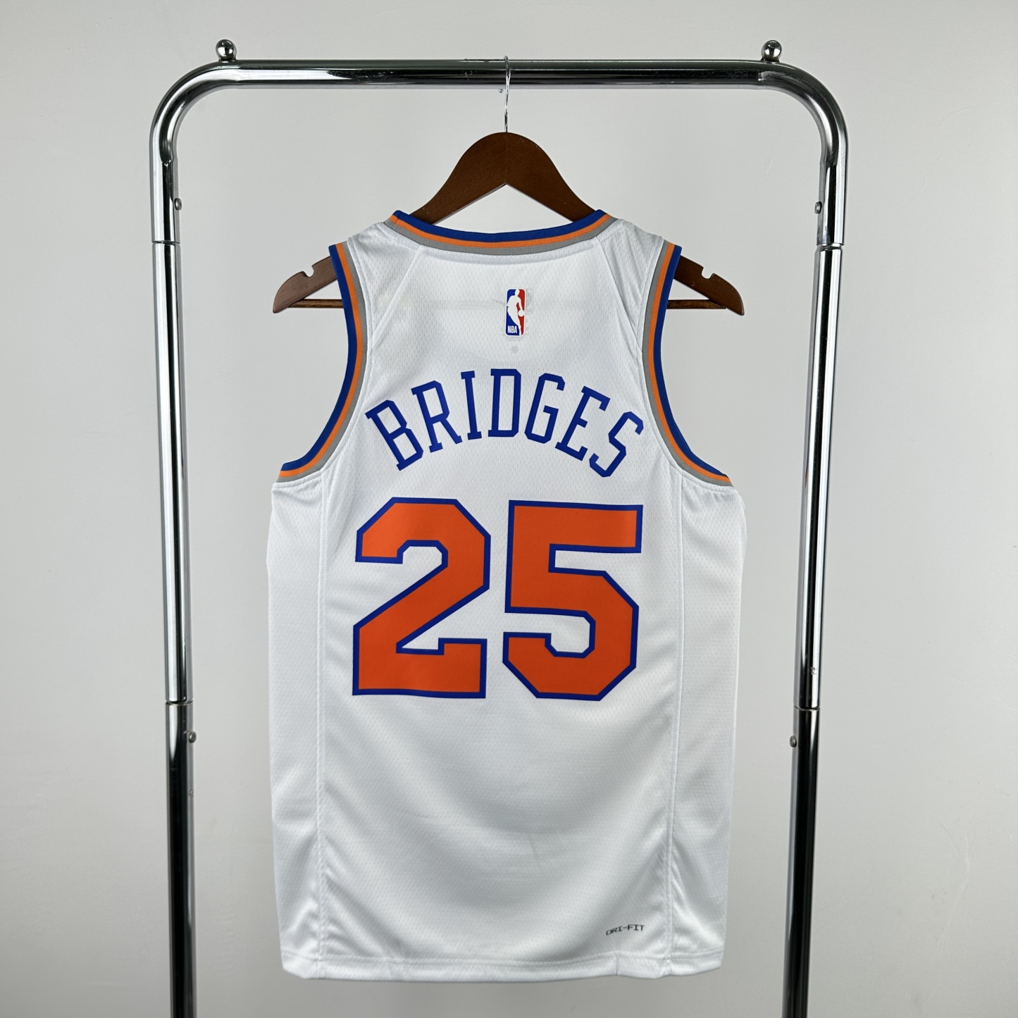 2025 NBA New York Knicks white Hot-pressed version NO.25 jersey S-XXL