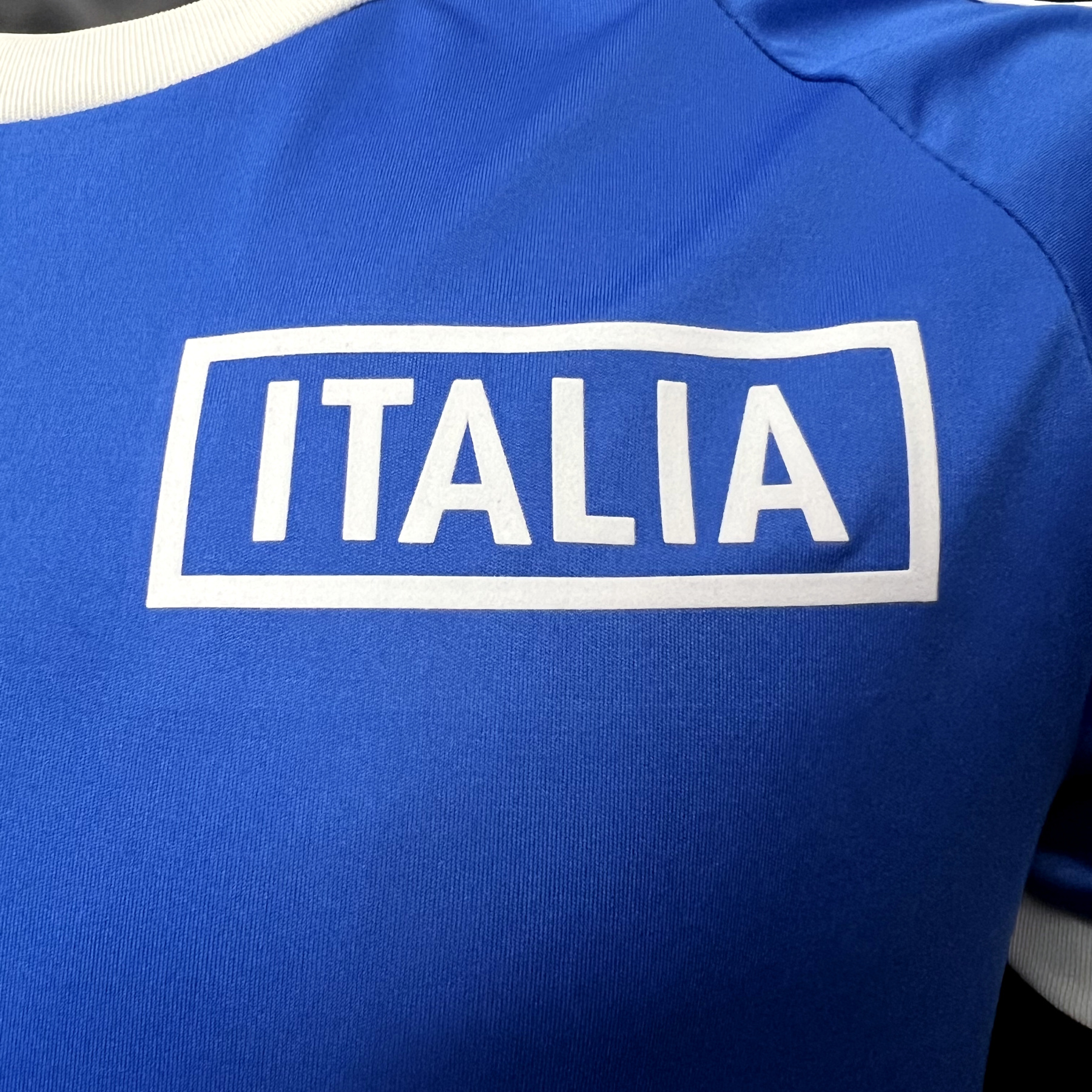 Italy retro version blue S-4XL