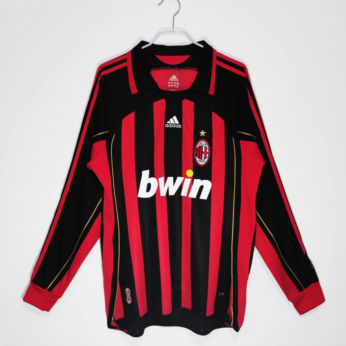 06/07 retro AC MILAN home long sleeve S-XXL