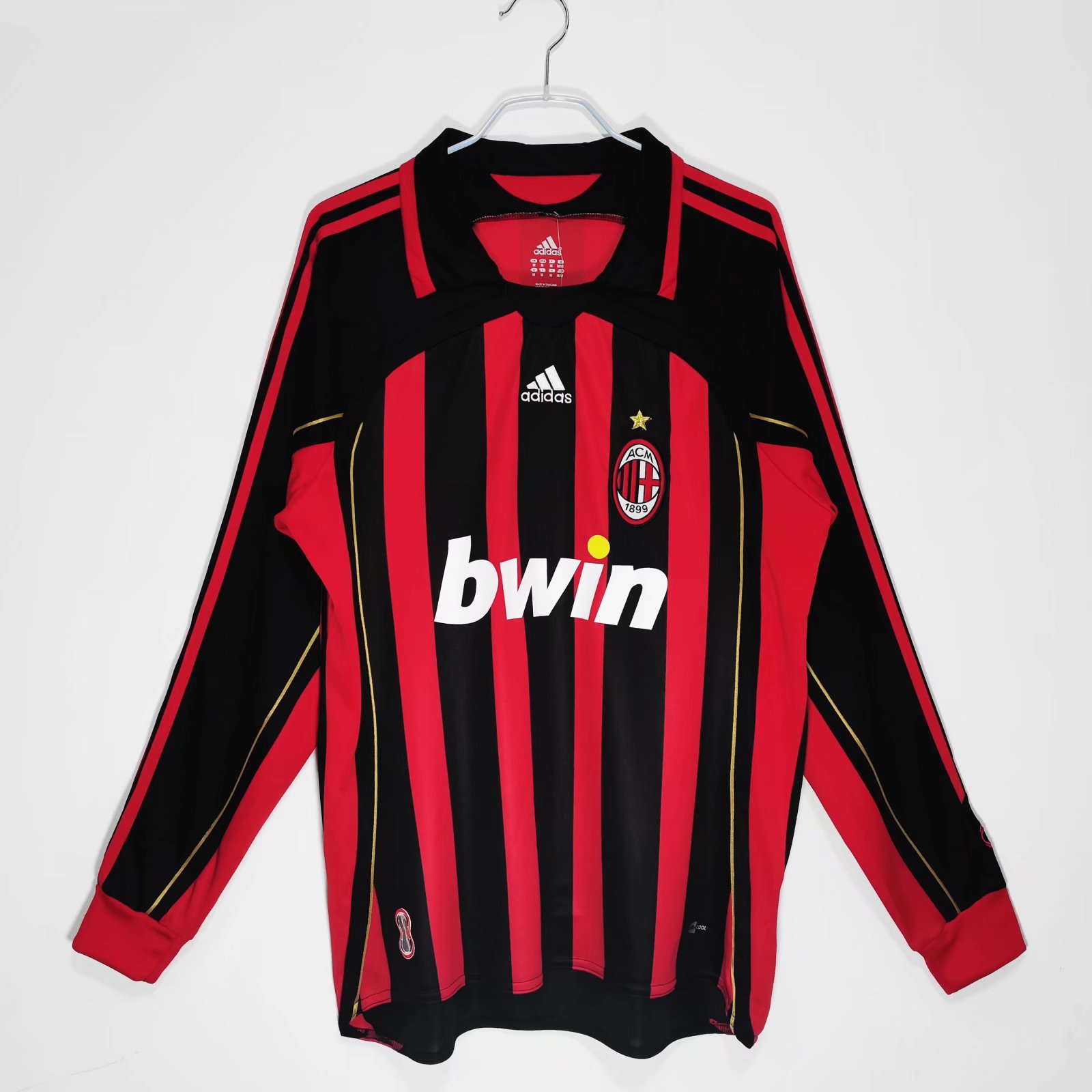 06/07 retro AC MILAN home long sleeve S-XXL