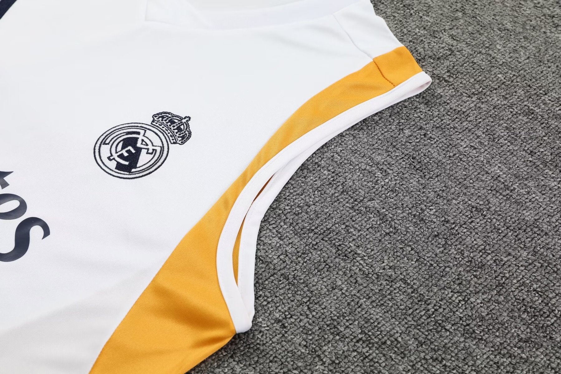 23-24 Real Madrid White Training Vest Size S-XXL