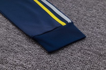 2324 Real Madrid Royal Blue Round Neck Suit