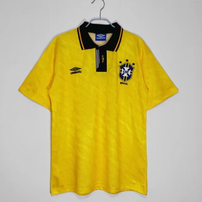 Retro 91/93 Brazil home S-XXL