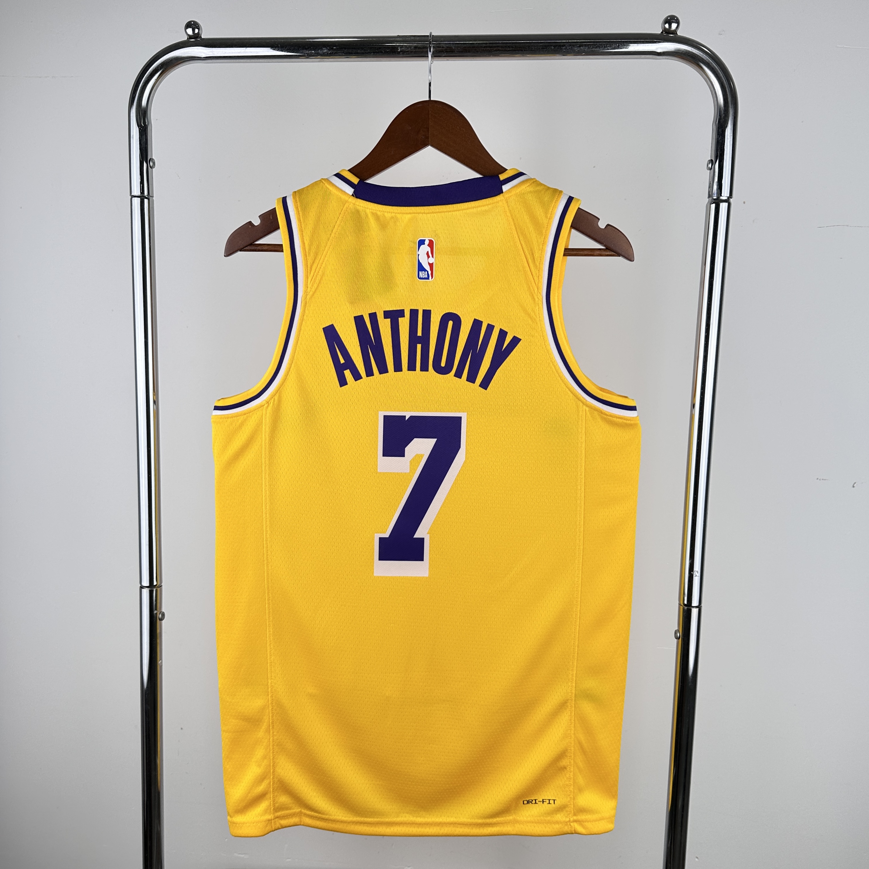 2023 NBA Los Angeles Lakers yellow version S-XXL