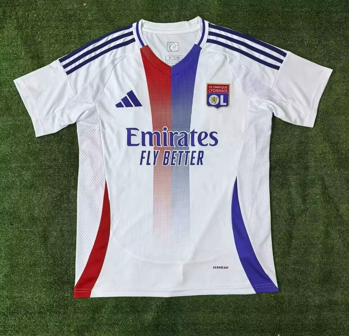 24/25 Olympique Lyonnais Home fan version Jersey S-XXL