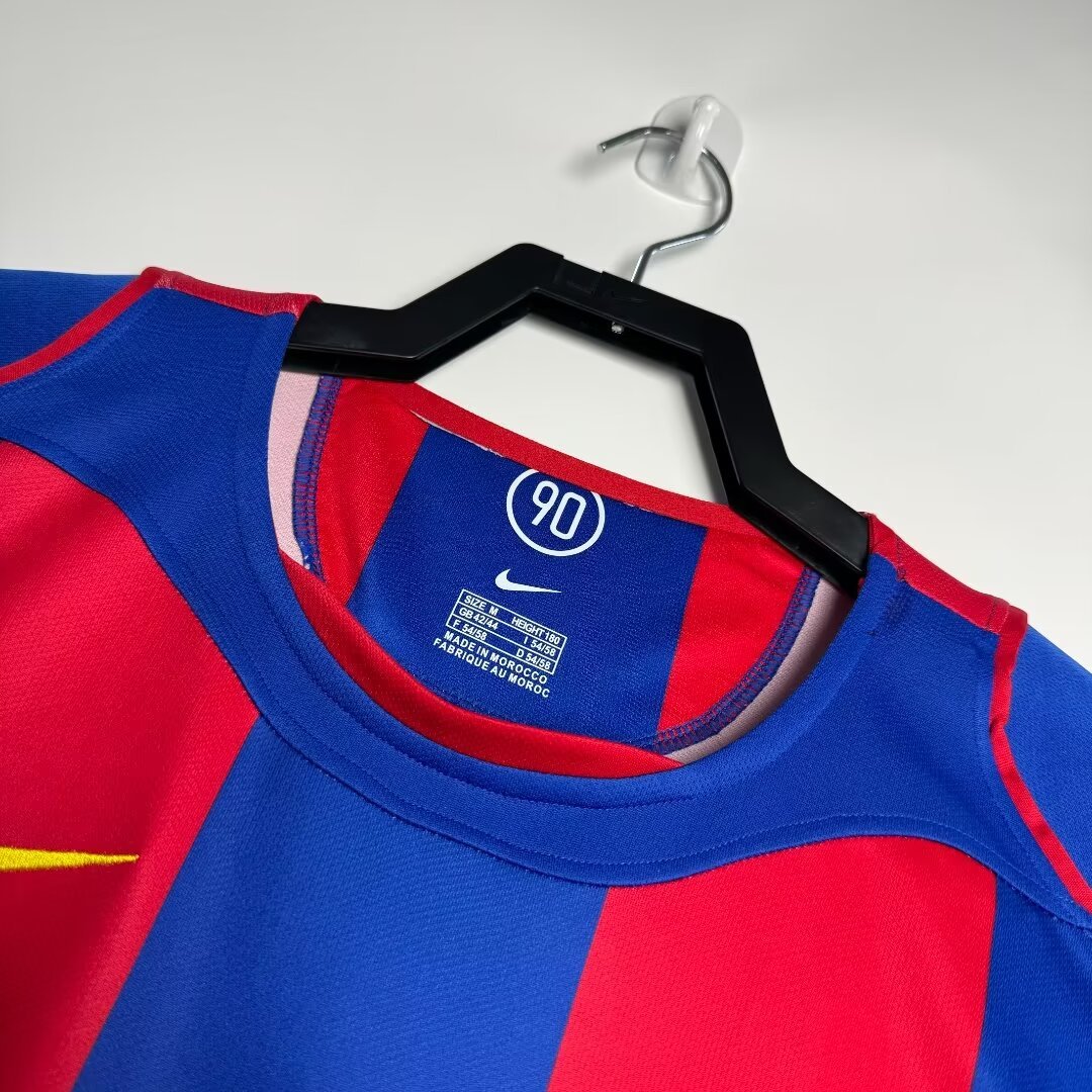 04/05 Barcelona home retro version S-XXL