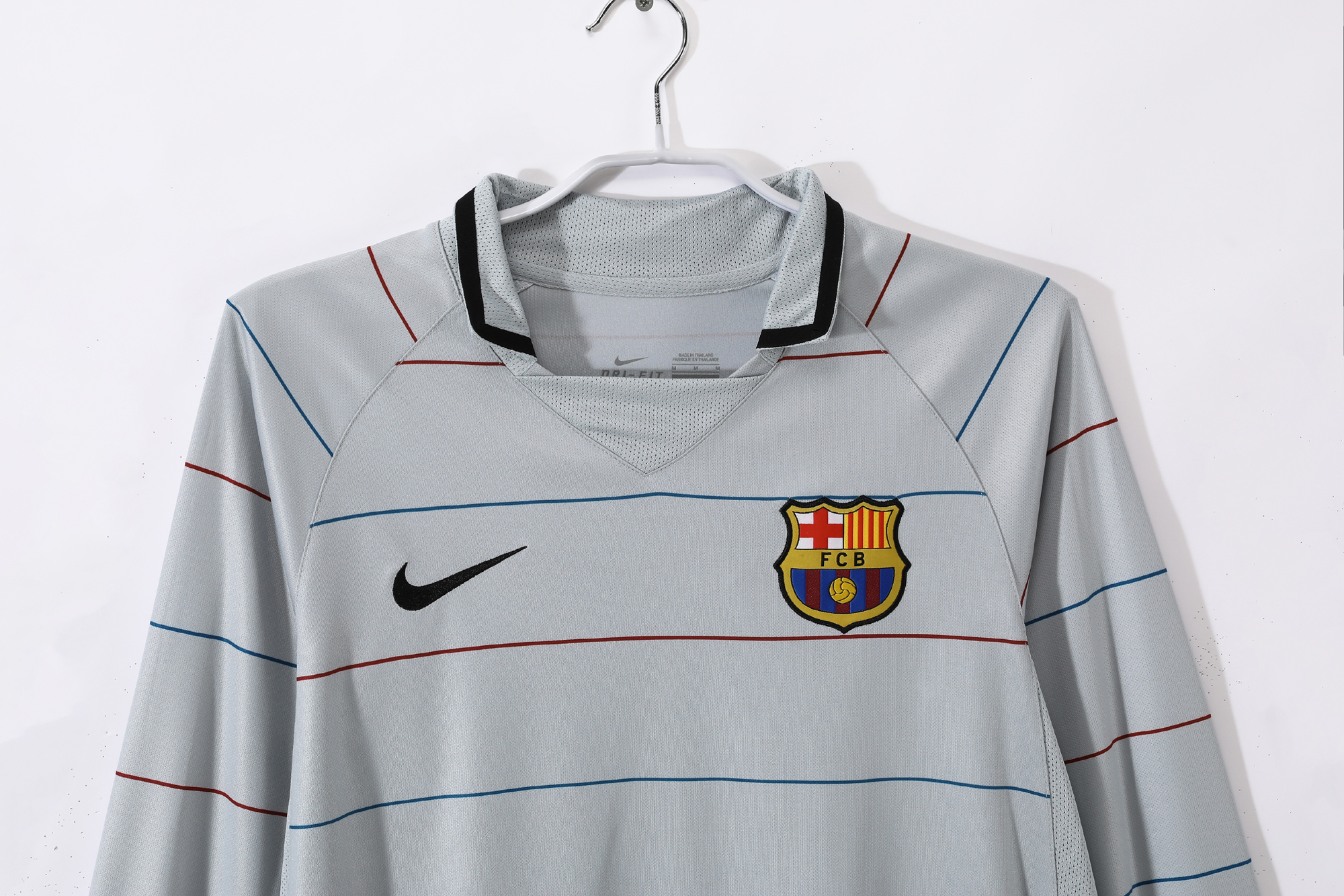 Retro Barcelona 03/04 Away long sleeve S-XXL