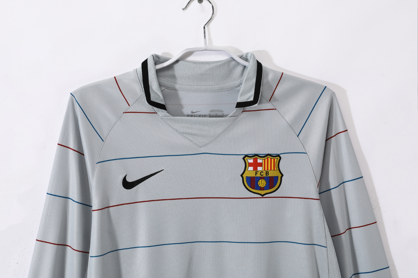 Retro Barcelona 03/04 Away long sleeve S-XXL