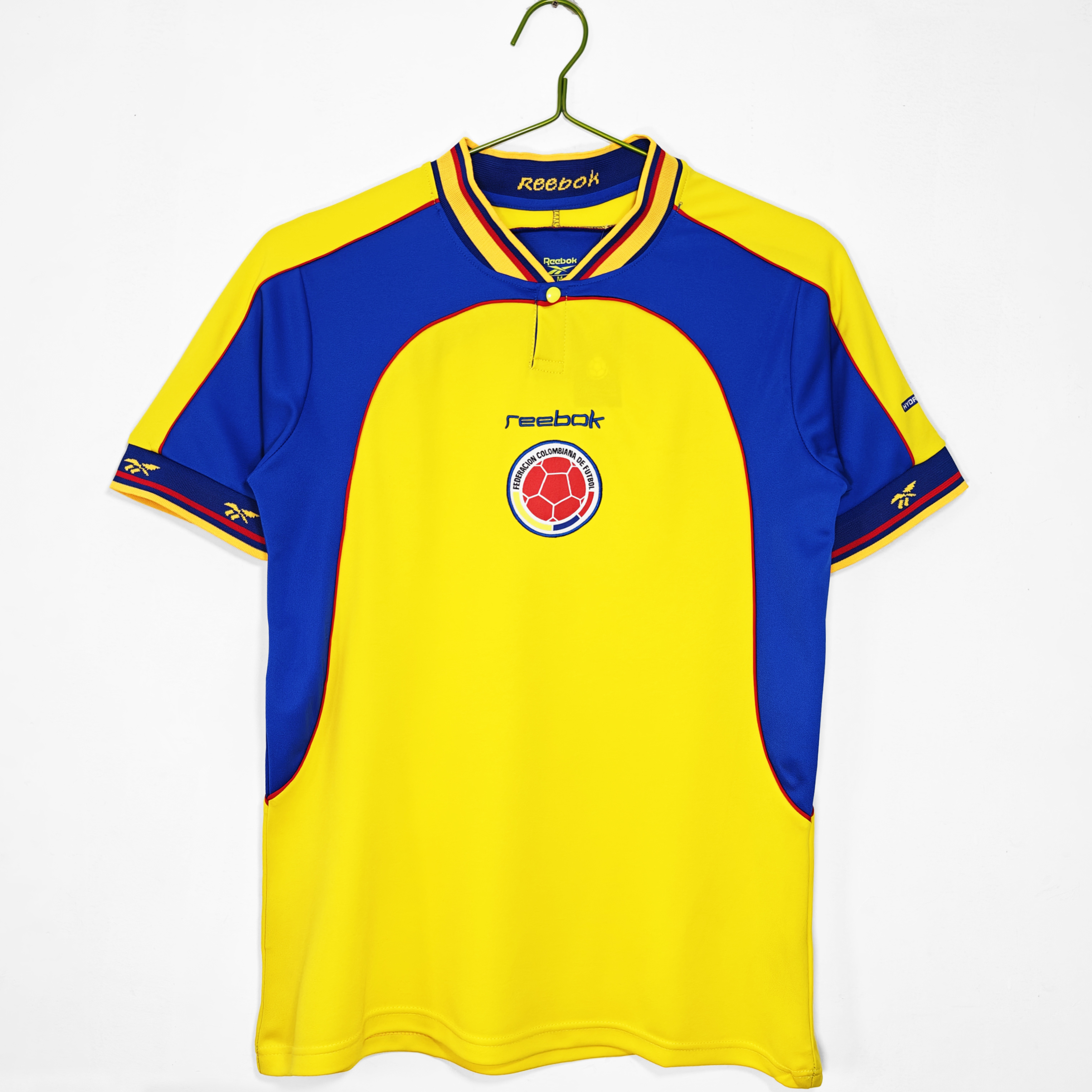 2001 Colombia home retro version S-XXL