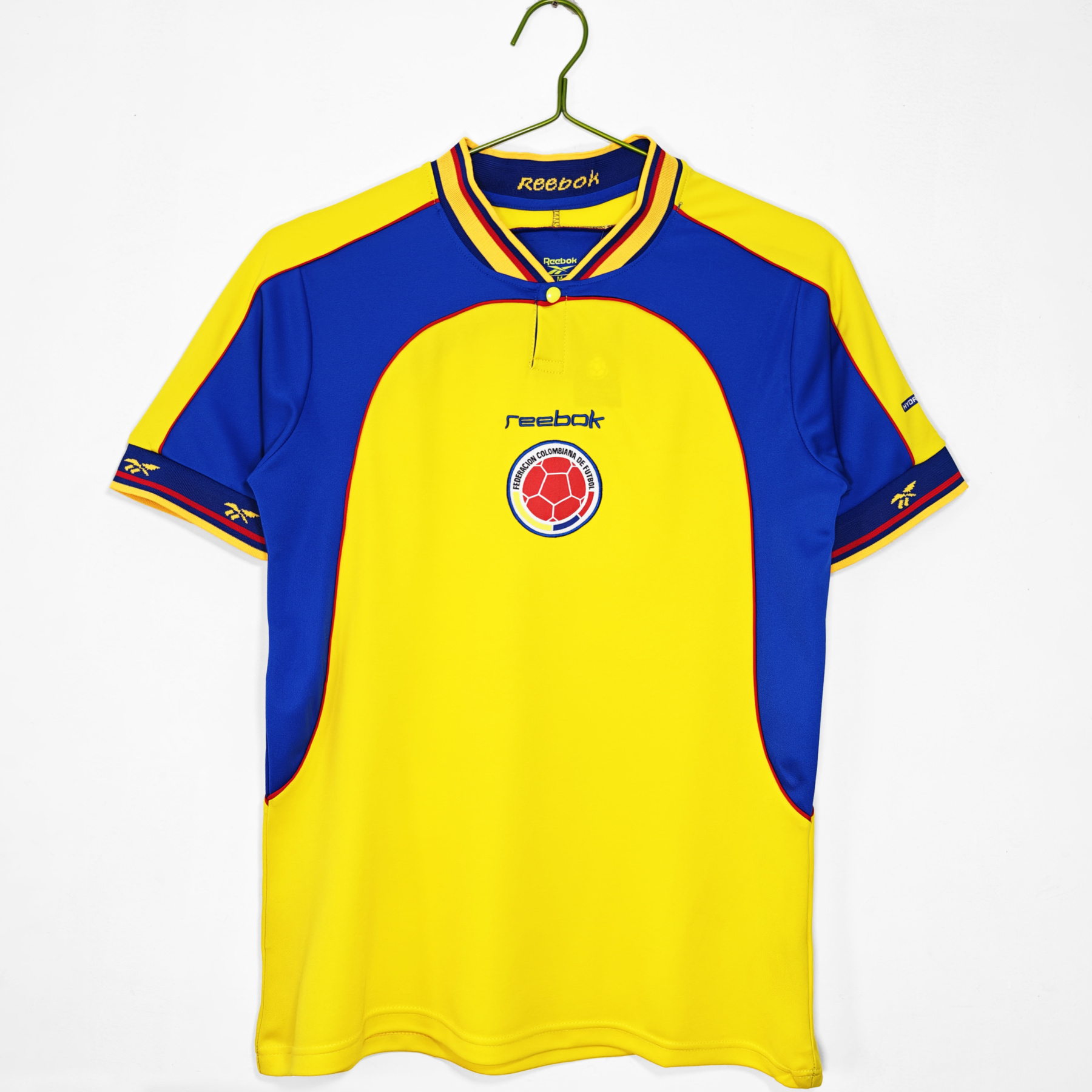 2001 Colombia home retro version S-XXL