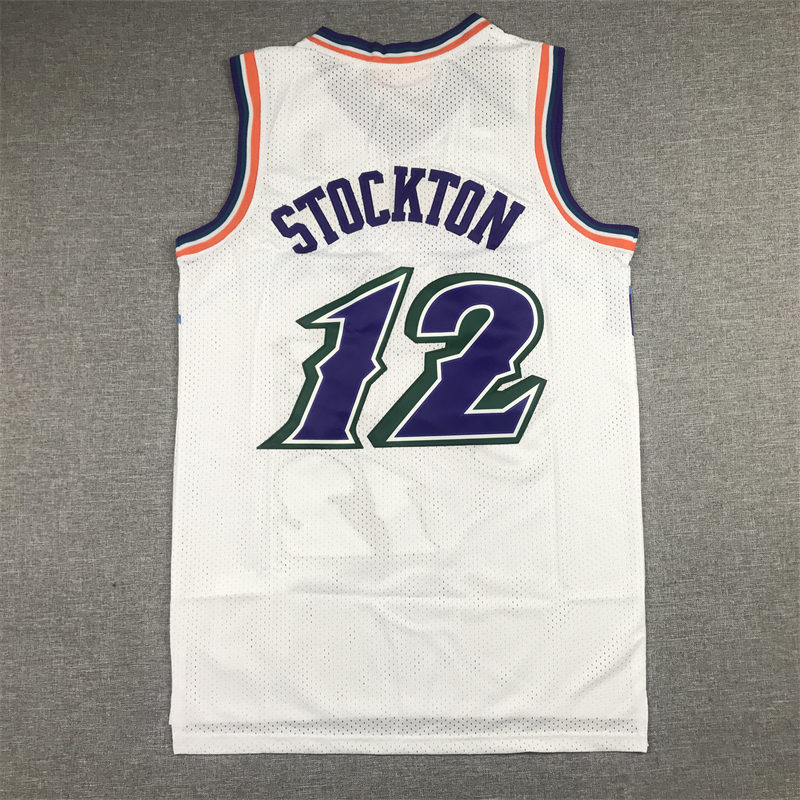 Retro Utah Jazz embroidery version S-XXL