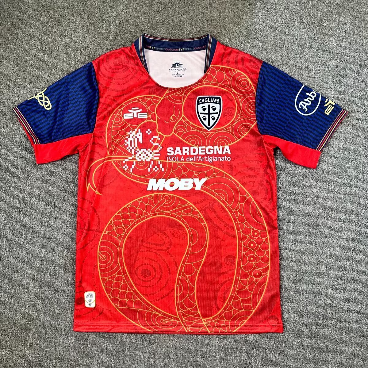 25/26 Cagliari fc snake fan version S-XXL