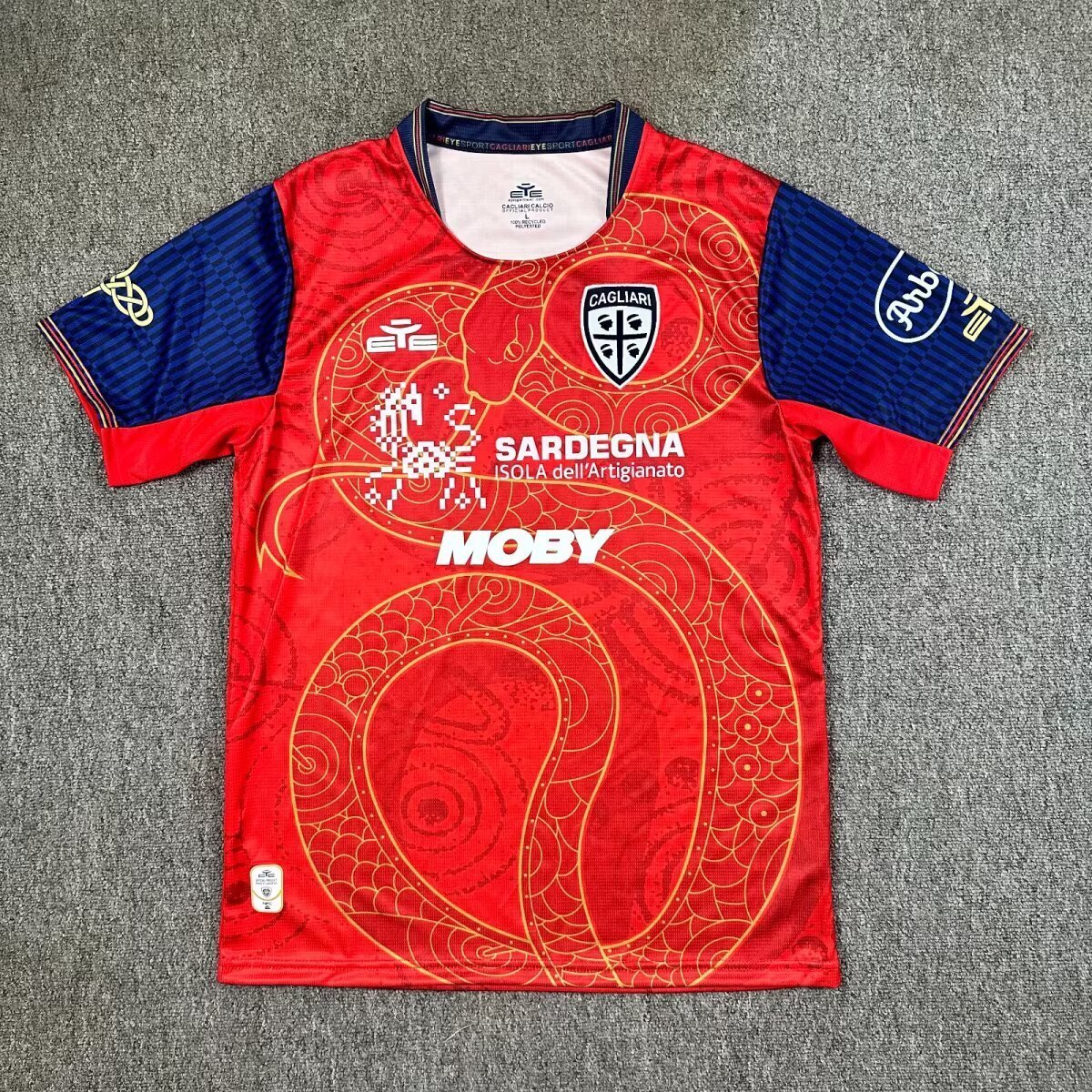 25/26 Cagliari fc snake fan version S-XXL