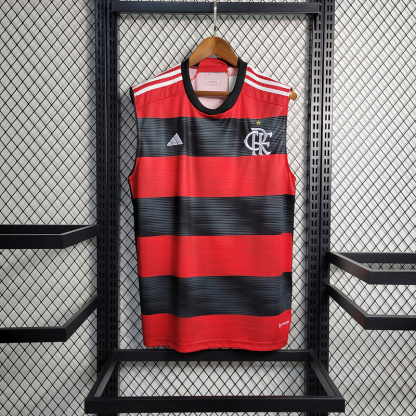23-24 Flamengo Home Tank Top Size S-4XL