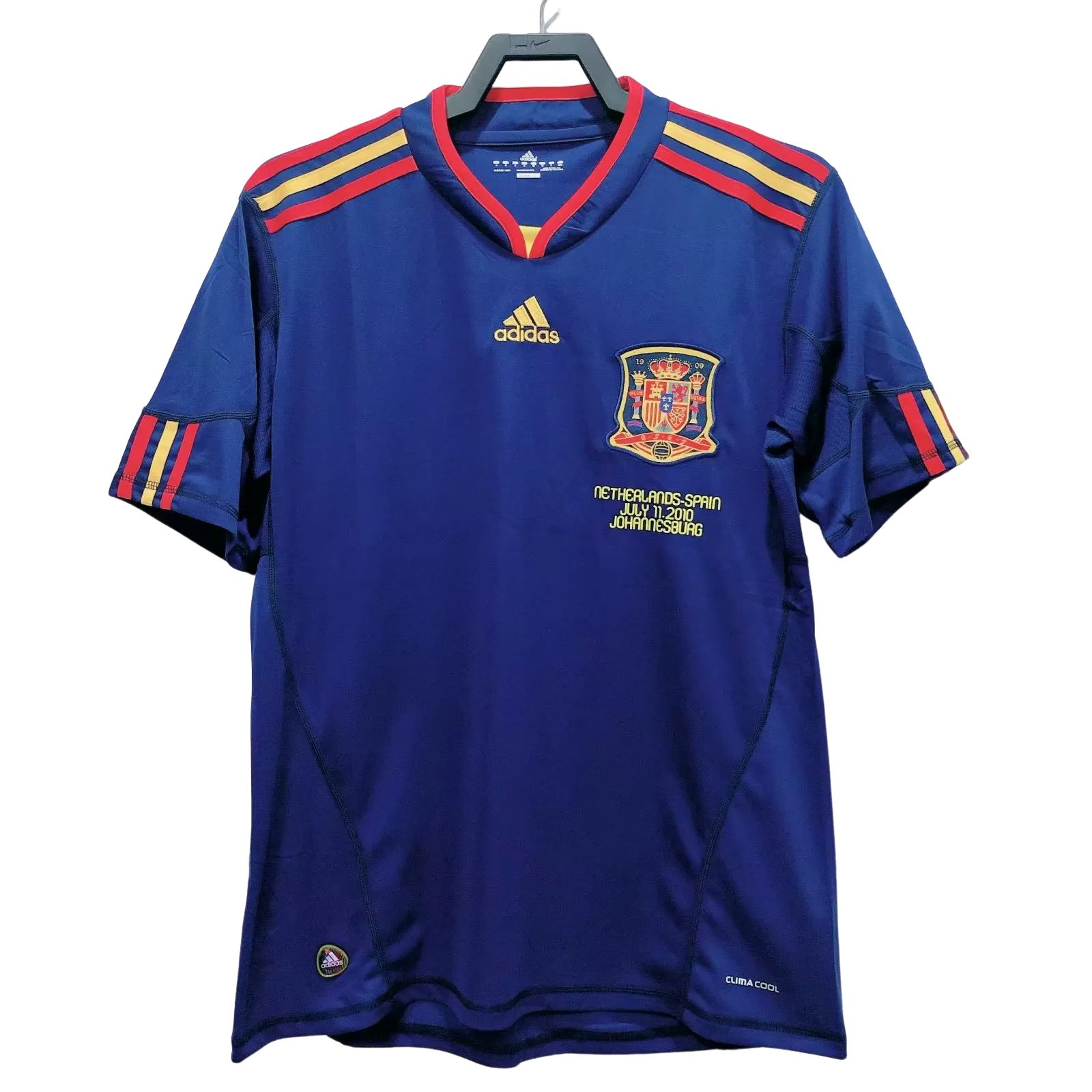 Retro 2010 World Cup Spain Away Size: S-XXL