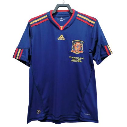 Retro 2010 World Cup Spain Away Size: S-XXL