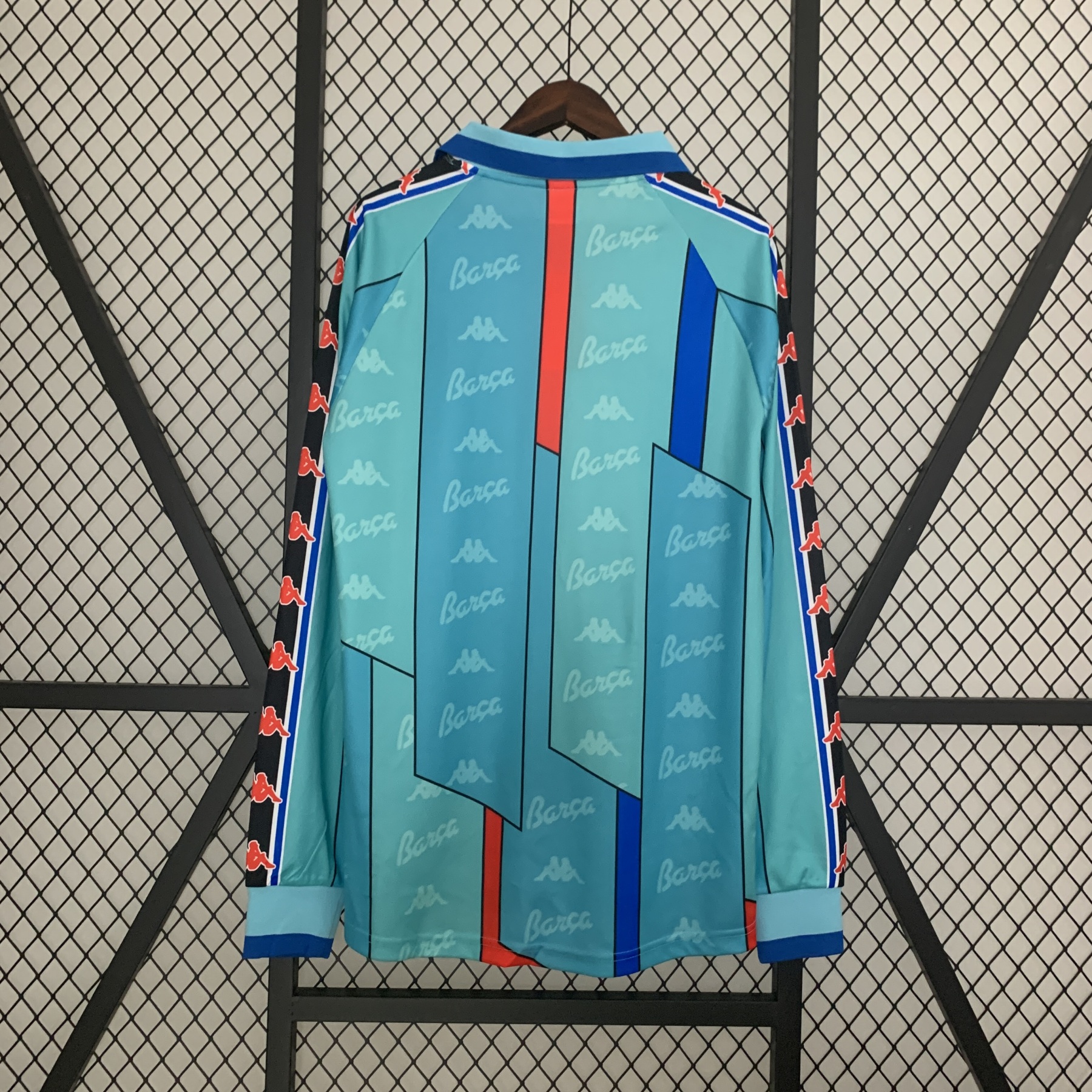 Retro long sleeve Barcelona 96/97 away S-XX