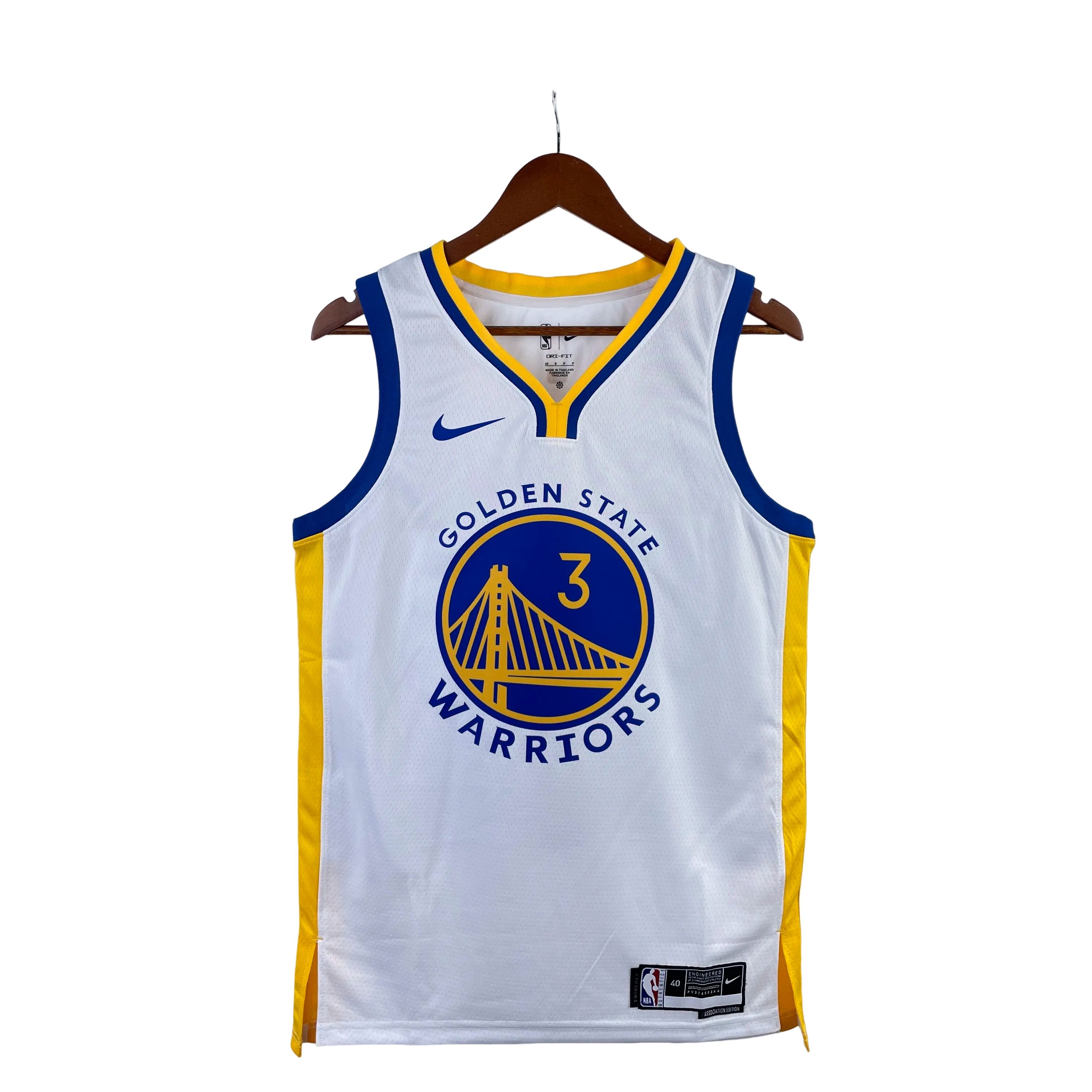 23 Season Warriors V-neck White No.3 Poole