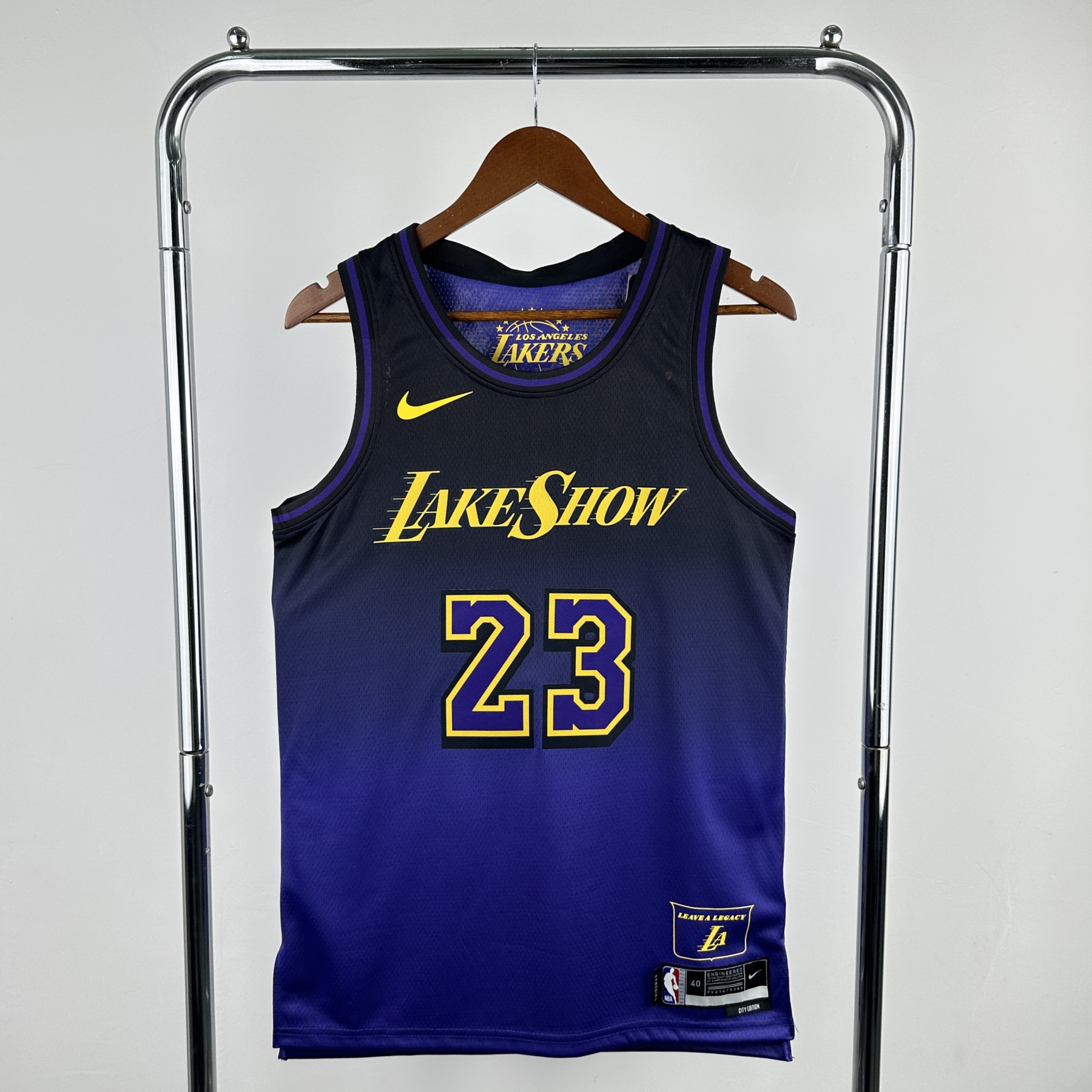 2025 NBA Los Angeles Lakers city version S-XXL