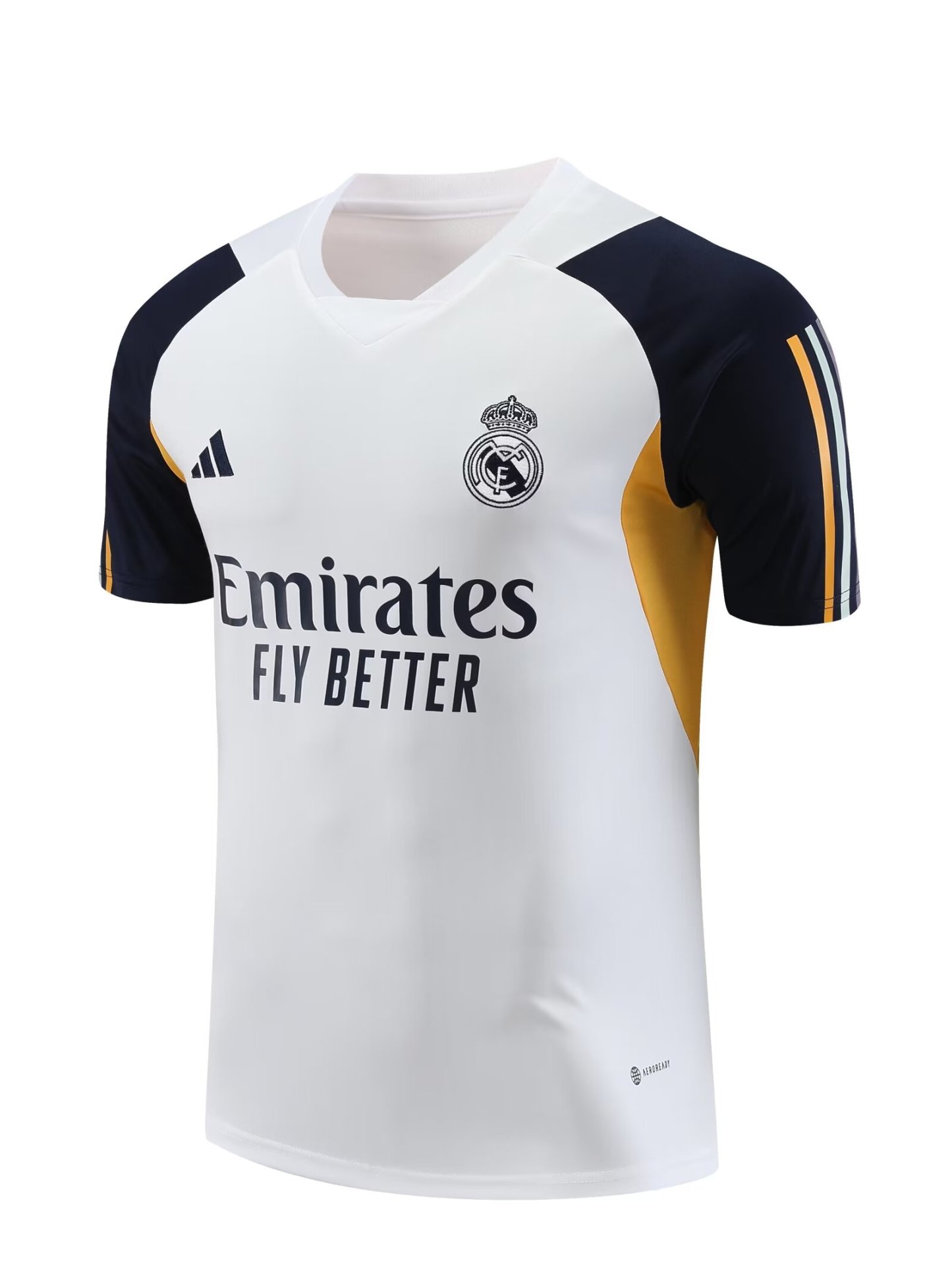 23-24 Real Madrid White Training Shirt Size S-XXL