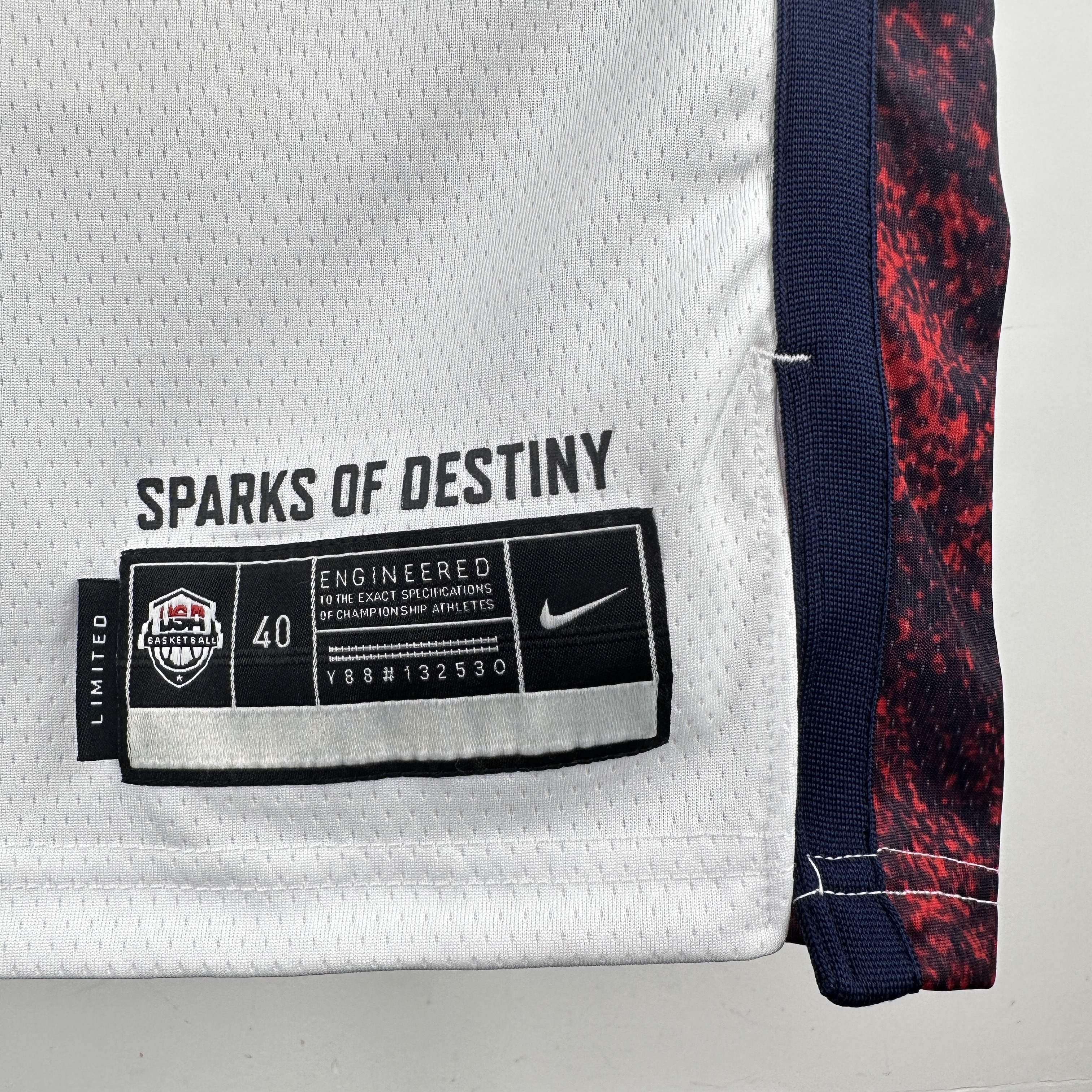 2024 Olympic Games USA America Top hot-pressing S-XXL