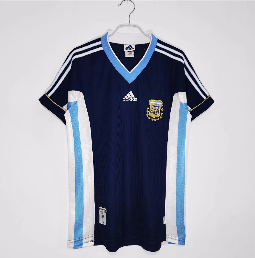 1998 Argentina away Retro version S-XXL