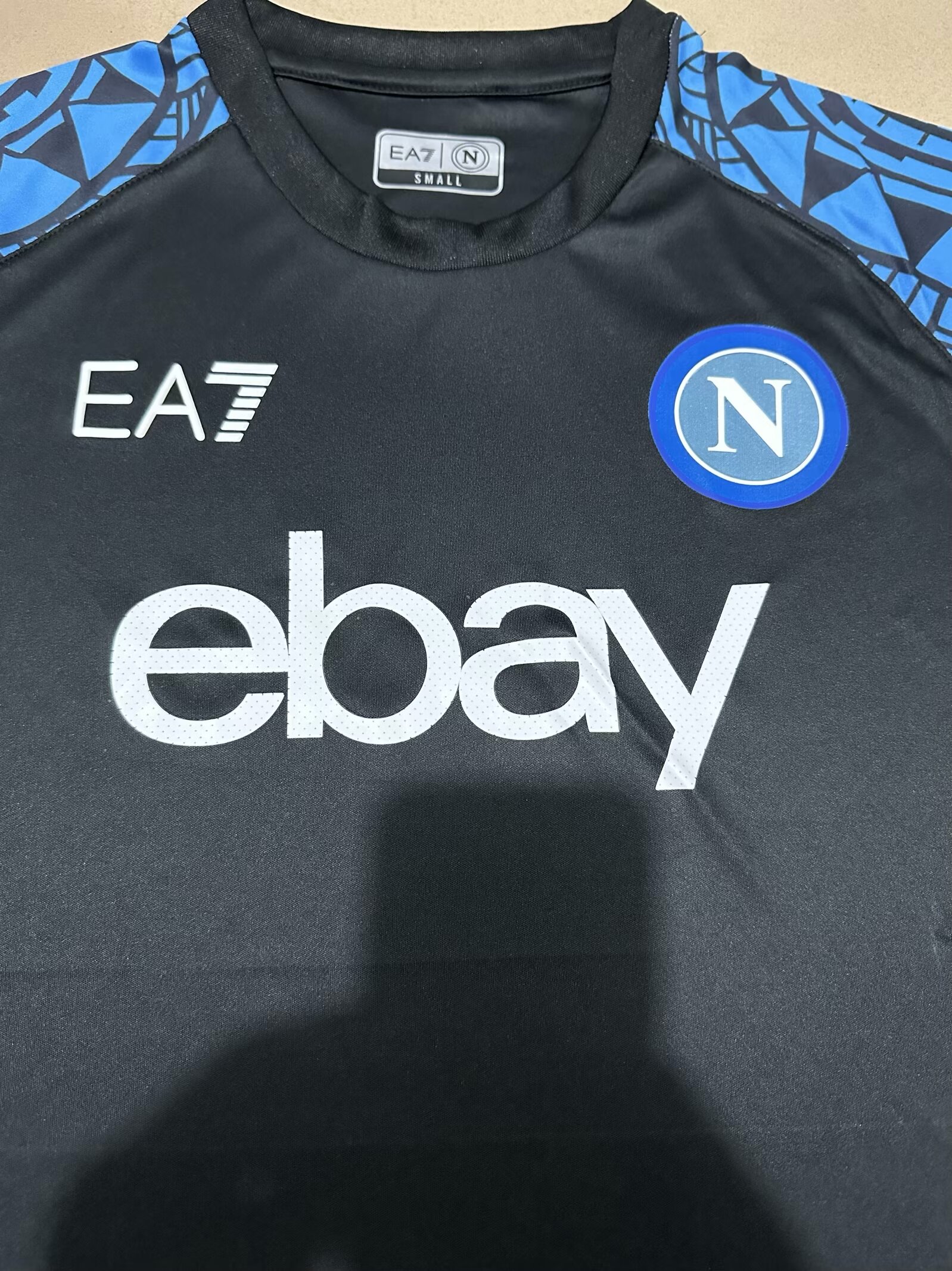 2324 Naples black training uniform s-4xl