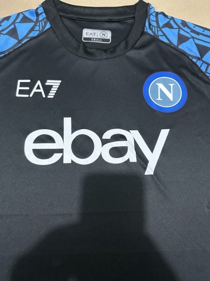 2324 Naples black training uniform s-4xl