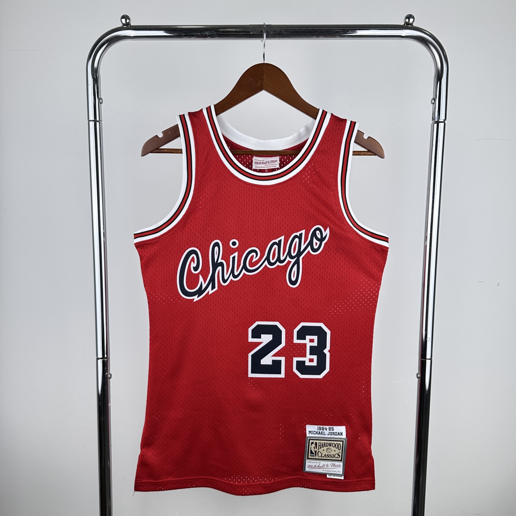84/85 retro Chicago Bulls Jordan NO.23 S-XXL