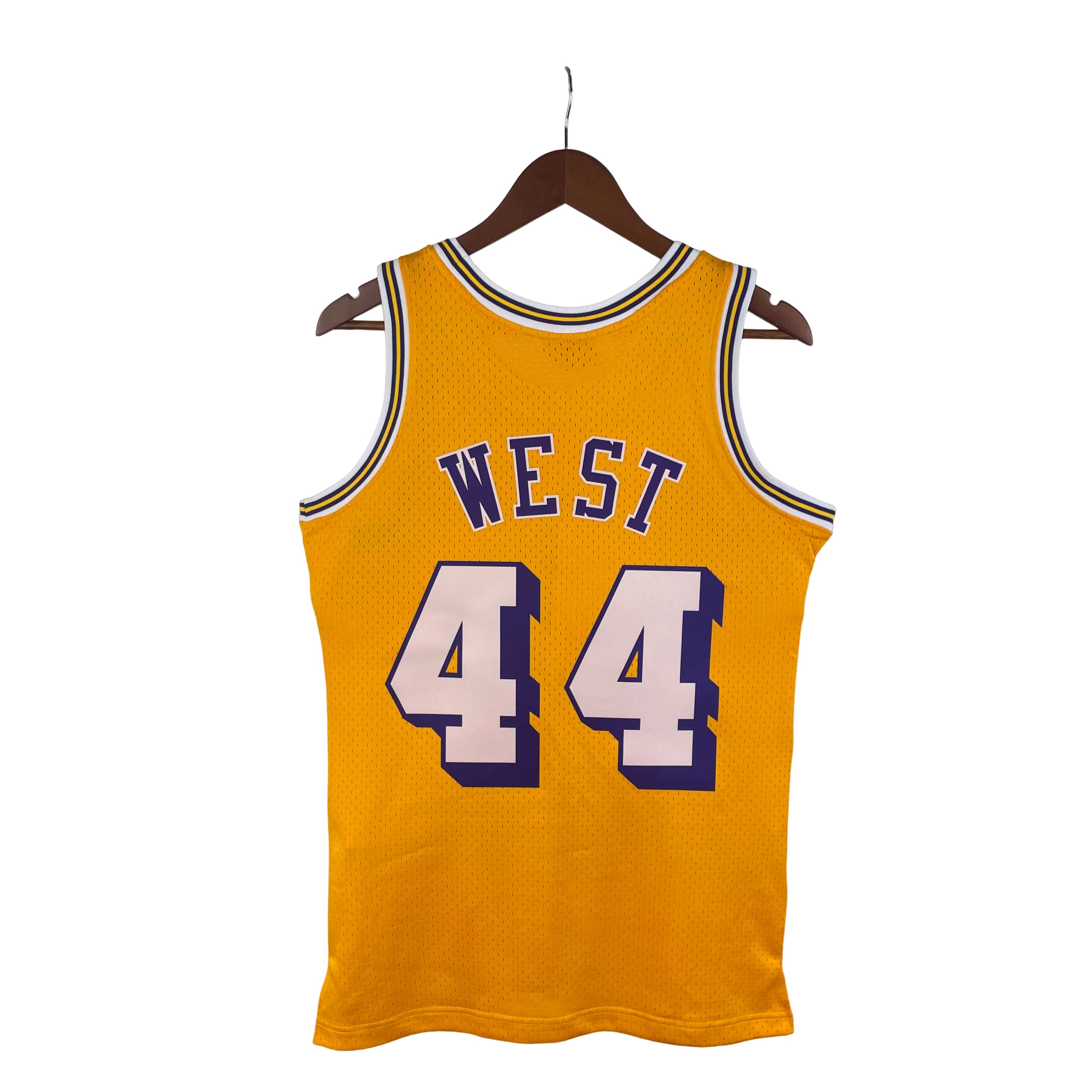 MN Heat Pressed Vintage Jersey: SW Lakers' 71/72 Season No.44 West