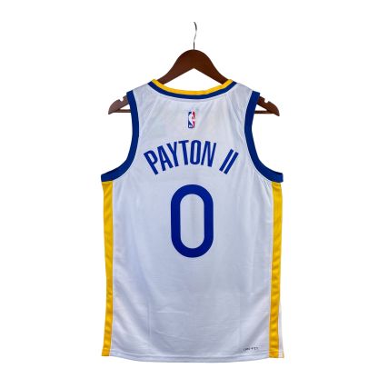 23 Season Warriors V-neck White No.0 Payton II
