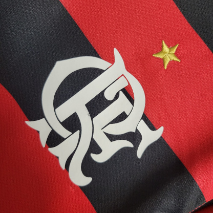 08-09 Flamengo Home Long Sleeve Size S-4XL