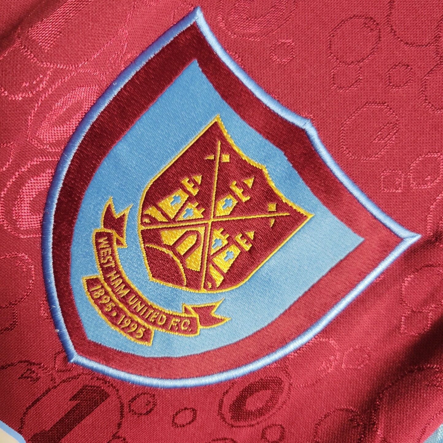 Retro 1995-97 West Ham home S-XXL