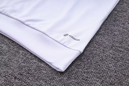 2324 Real Madrid white Round Neck Suit