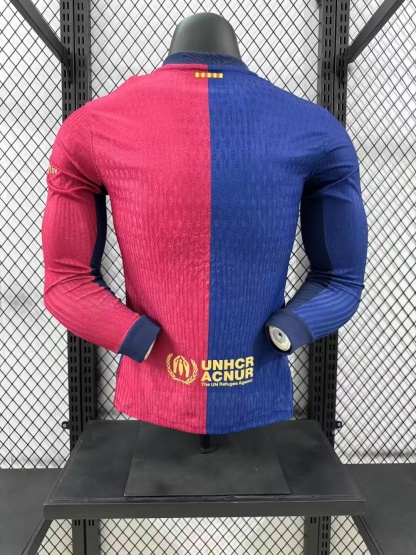 24/25 Barcelona home long sleeve palyer version S-4XL