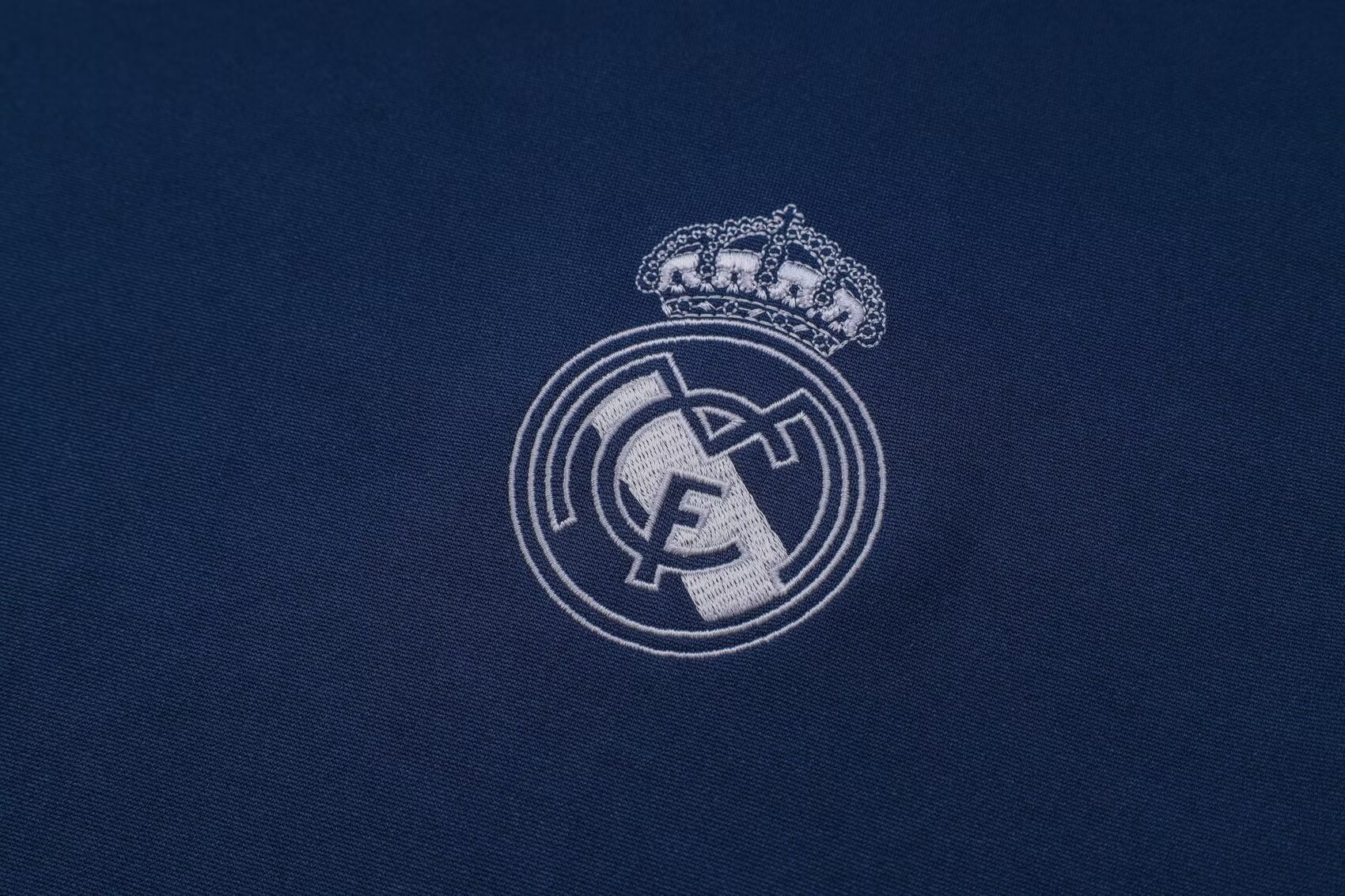 2324 Real Madrid Royal Blue Round Neck Suit