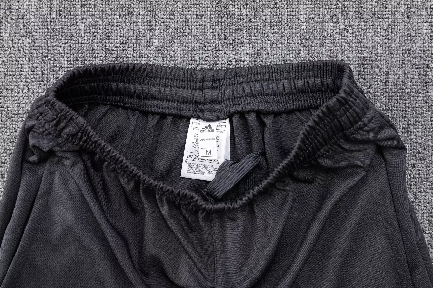 23-24 Real Madrid Gray Half-Zip Jacket Suit