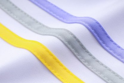 2324 Real Madrid white Round Neck Suit