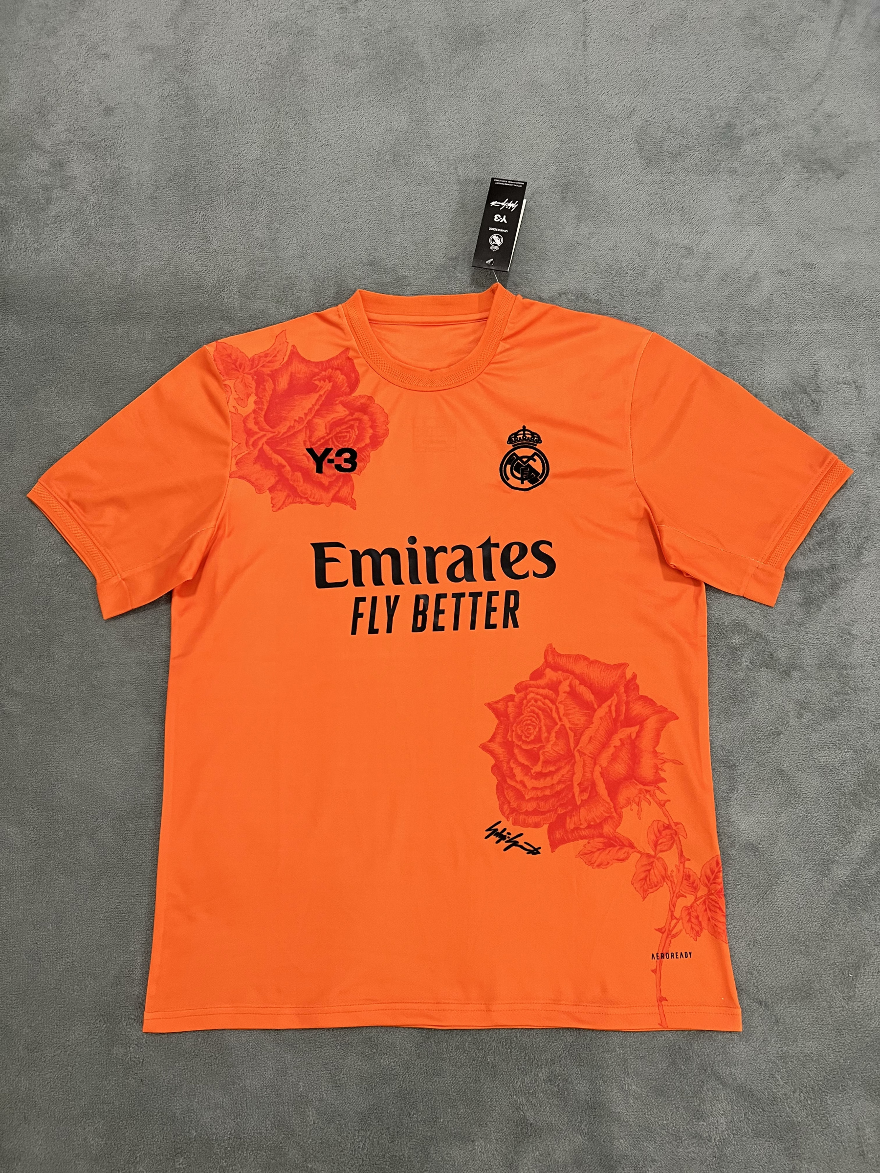 24/25 Real Madrid Y-3 Orange fan version S-XXL