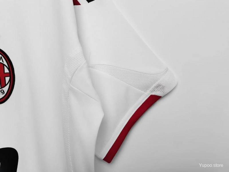 Retro 09/10 AC Milan Away White Jersey