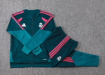 [Copy]26/27 re@l Medrid dark green Full-Zip Jacket Suit