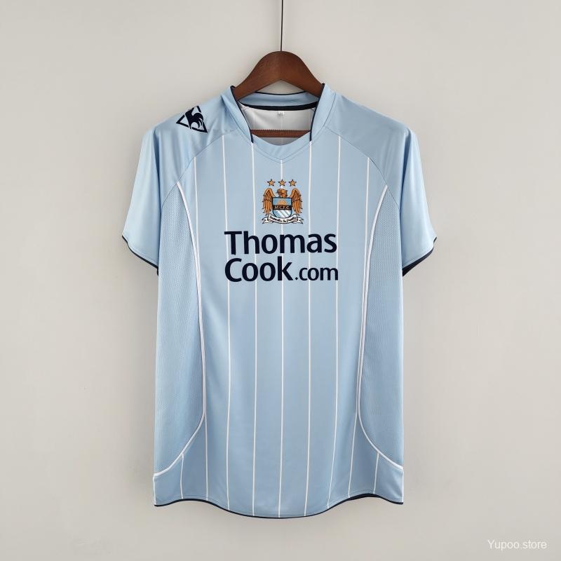 Retro 08/09 Manchester City Home Soccer Jersey