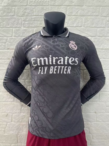 24/25 Real Madrid third long sleeve player version S-XXL