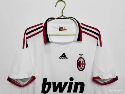 Retro 09/10 AC Milan Away White Jersey