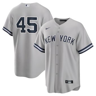 2025 MLB New York Yankees grey S-3XL